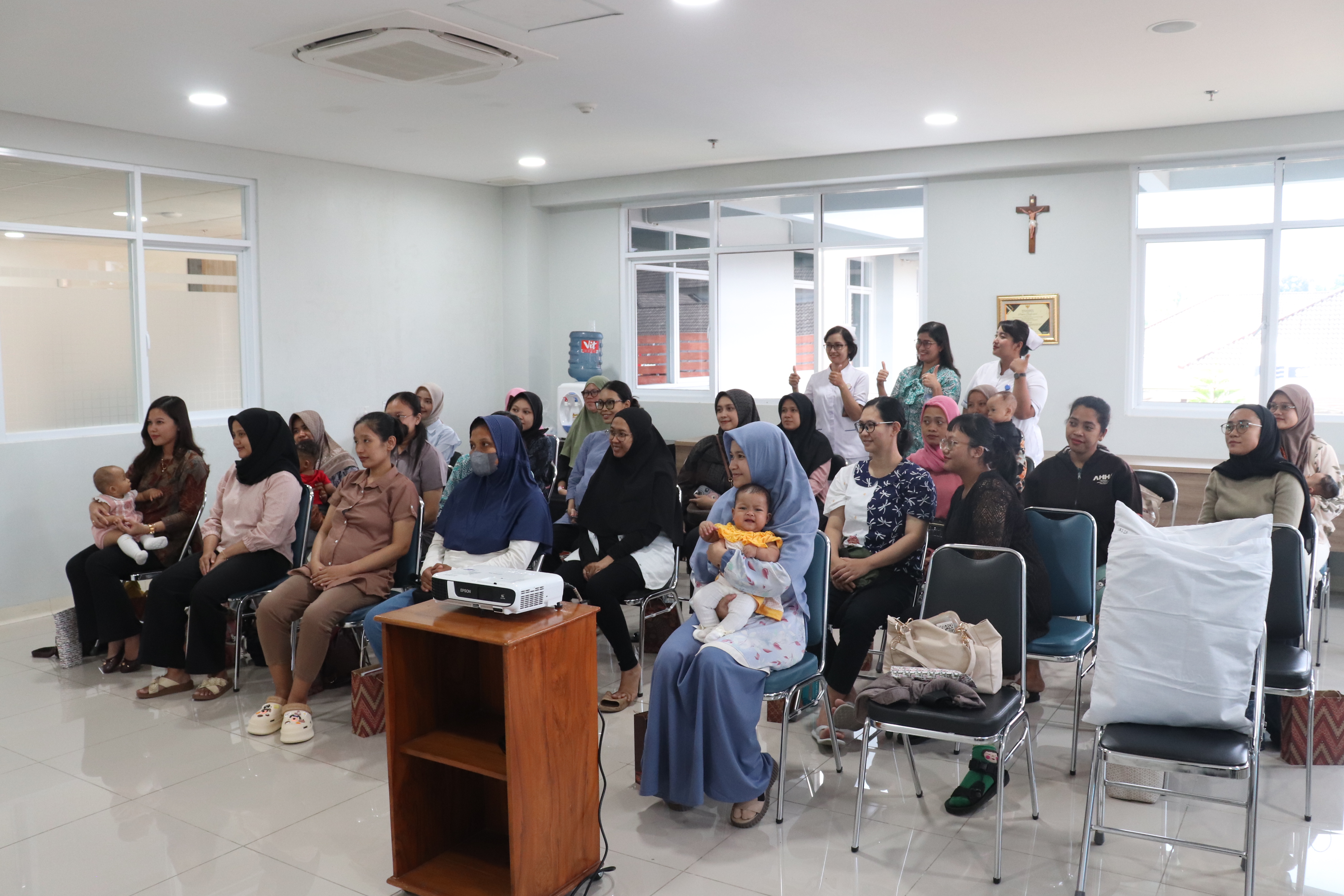 Kelas Laktasi dalam rangka Pekan ASI Sedunia